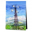 Typische, alte Windm&uuml;hle des Lasithi Hochplateaus