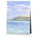 Blick über die Matala Buch zu den Weißen Bergen