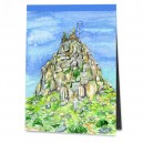 Damnoni Fels mit neuer, kleiner Kapelle