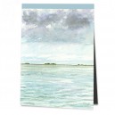 Blick von Pellworm zur Hallig Hooge