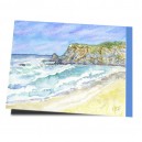 Strand bei höchster Flut